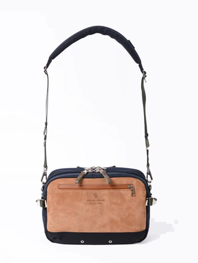 Master-Piece Navy Grave Shoulder Bag