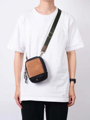 Master-Piece Navy Small Grave Shoulder Bag 03174