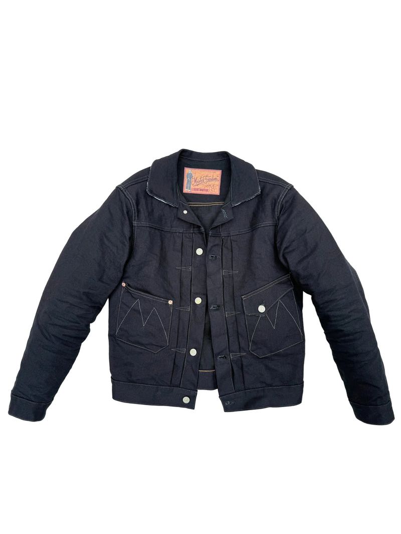 【新品】MISTER FREEDOM ミッドナイトデニム キャンパス ジャケット Mister Freedom Campus Blouse Midnight Denim - Mildblend Supply Co