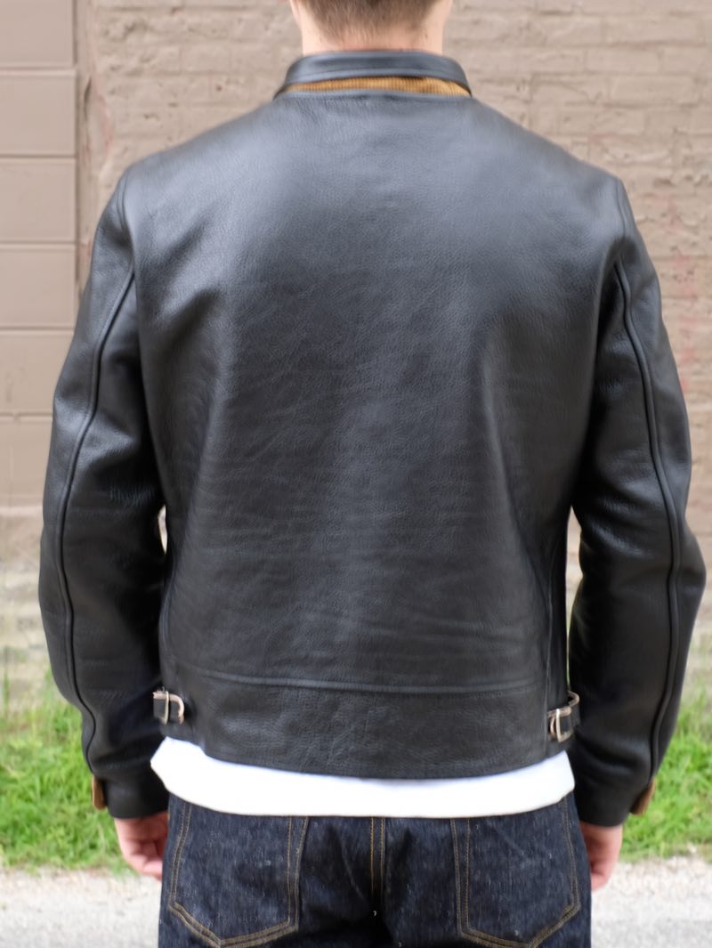 Mister Freedom Campus Leather Jacket Stallion Tea Core