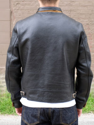 Mister Freedom Campus Leather Jacket Stallion Tea Core