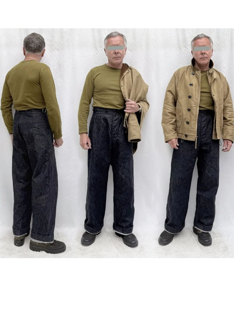 Mister Freedom Digger Trousers Denim