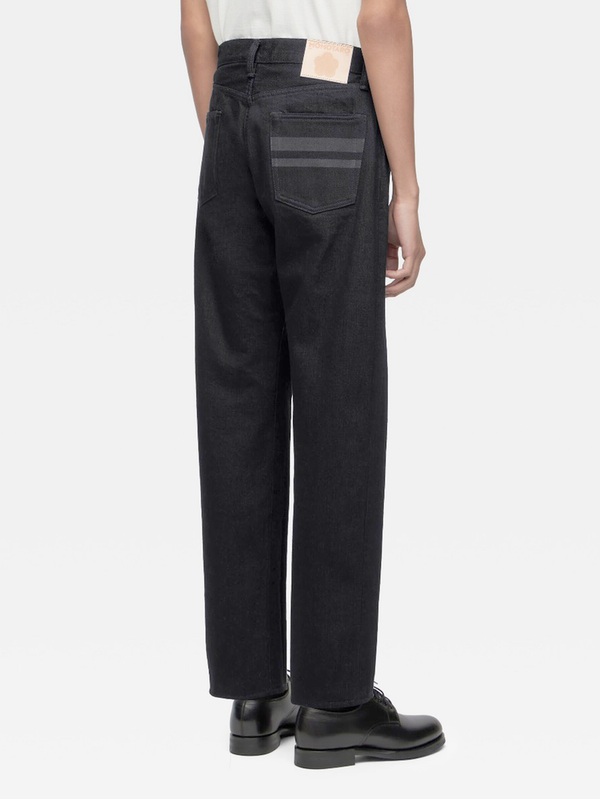 Momotaro Jeans MMJZ1101 Black #100 Classic Straight 15.7oz Zipper