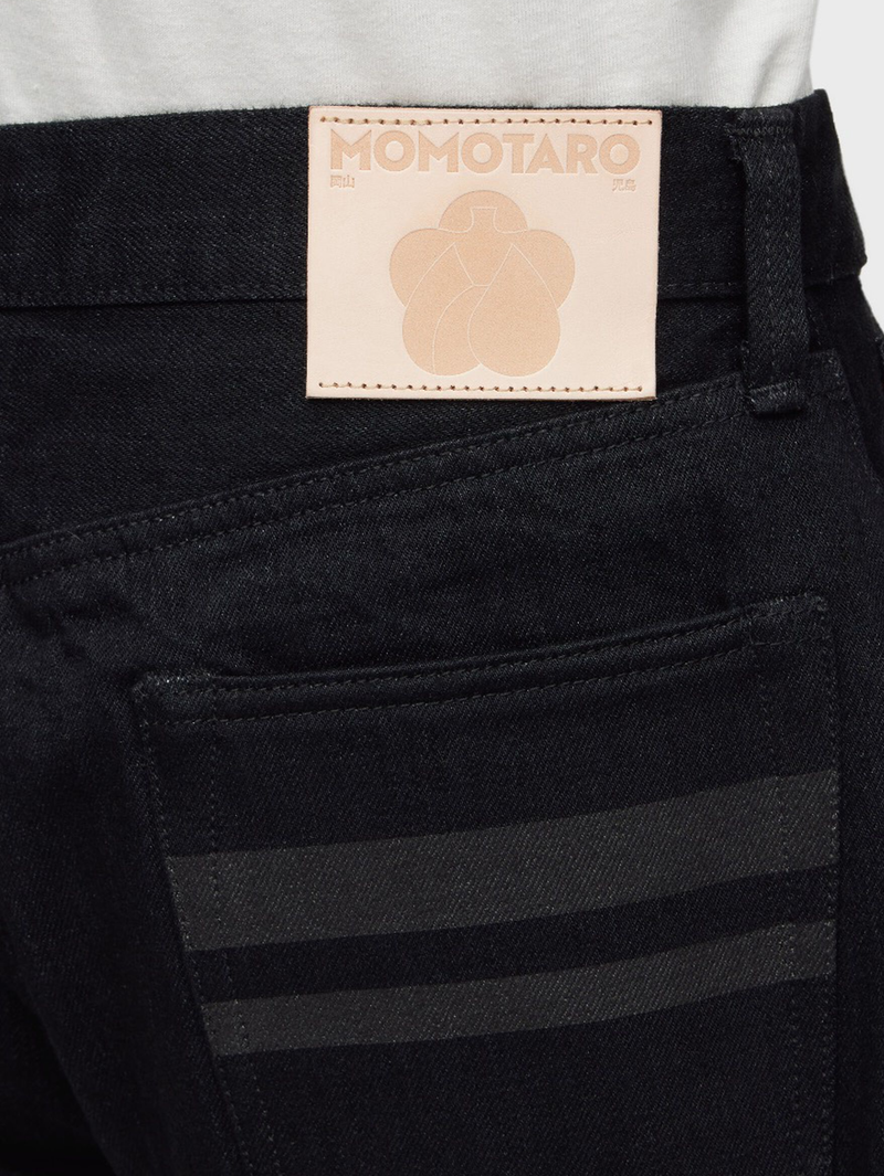 Momotaro Jeans MMJZ1101 Black #100 CLASSIC STRAIGHT 15.7oz ZIPPER FLY