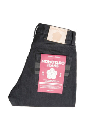 Momotaro Jeans MMJZ1201 Black #200 CLASSIC TAPERED 15.7oz Denim