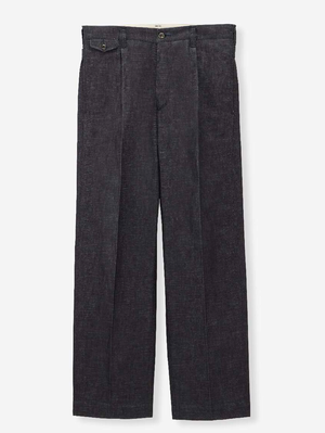 Momotaro Jeans MXPT6000 Indigo 1 Tuck Trouser