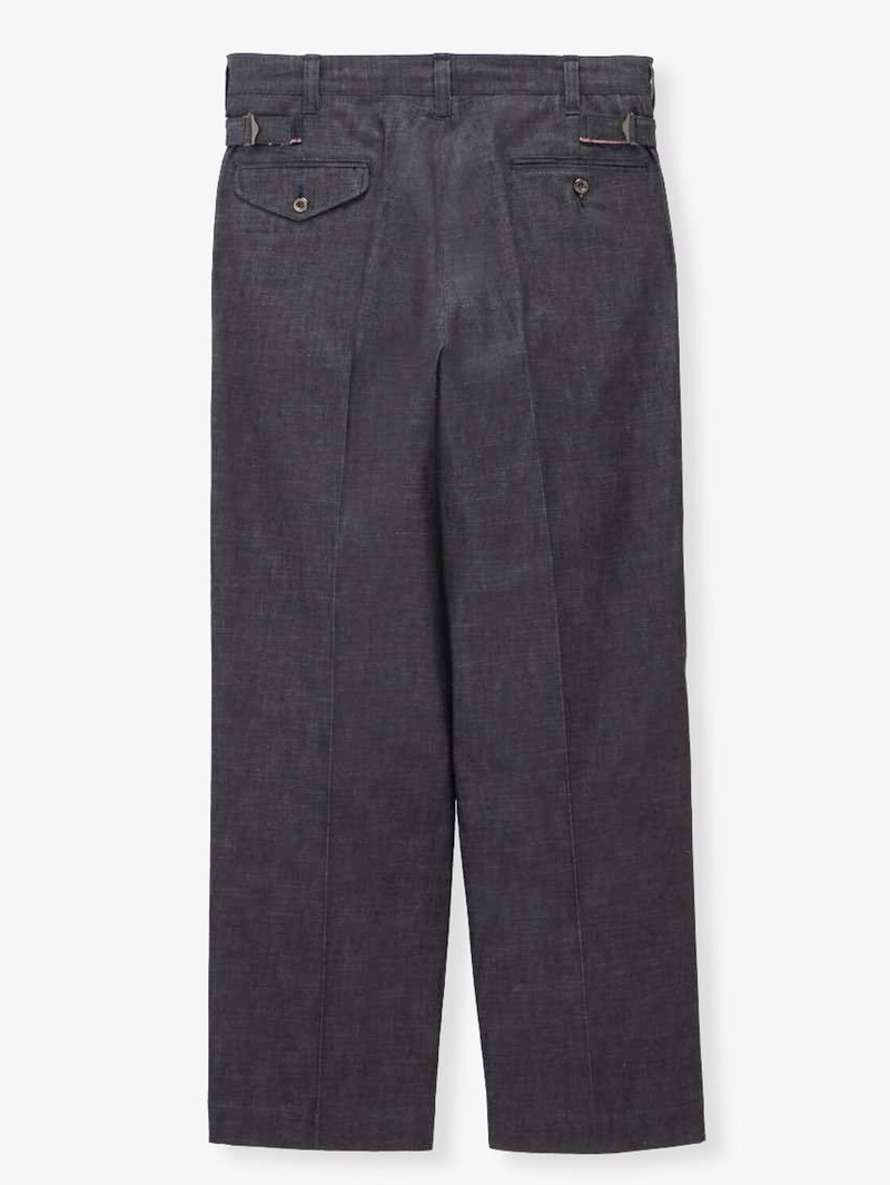 Momotaro Jeans MXPT6000 Indigo 1 Tuck Trouser