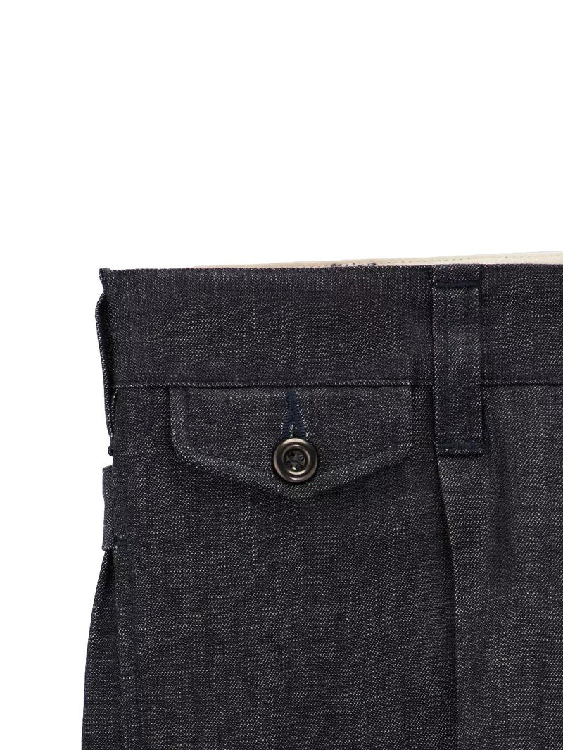 Momotaro Jeans MXPT6000 Indigo 1 Tuck Trouser