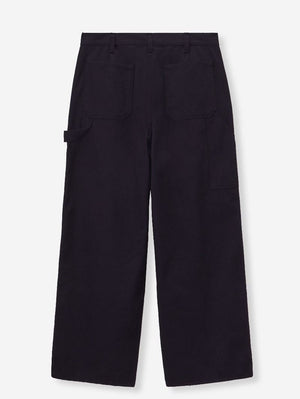 Momotaro Jeans Navy MMPT60045A DUCK DOUBLE KNEE PANTS