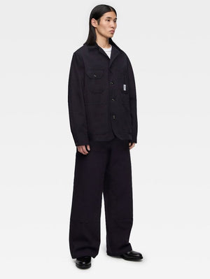 Momotaro Jeans Navy MMPT60045A DUCK DOUBLE KNEE PANTS