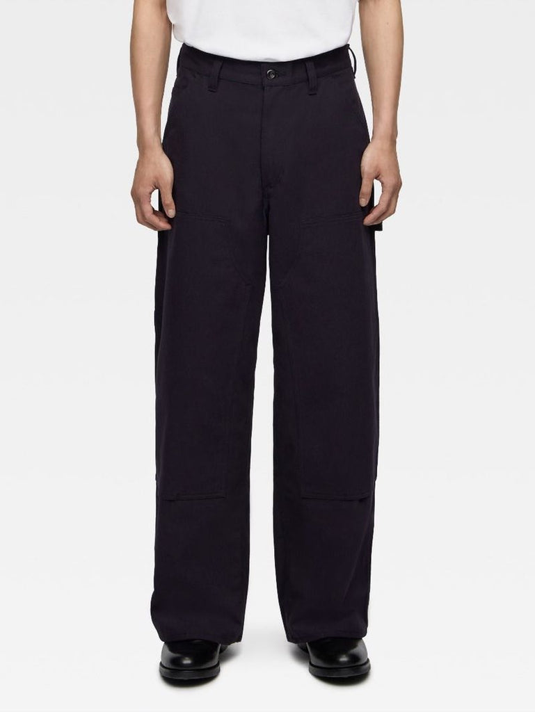 Momotaro Jeans Navy MMPT60045A DUCK DOUBLE KNEE PANTS - Mildblend