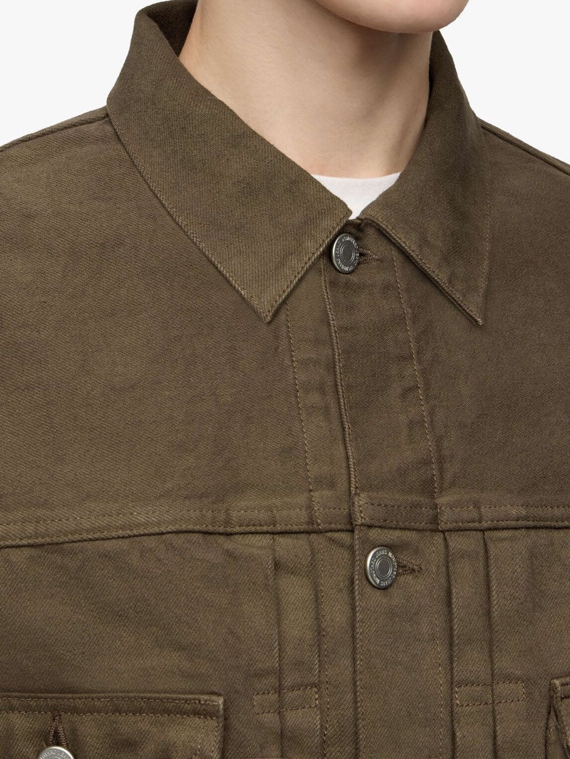 Momotaro MMGJ6004 #002 DENIM Jacket - MOSS - Mildblend Supply Co