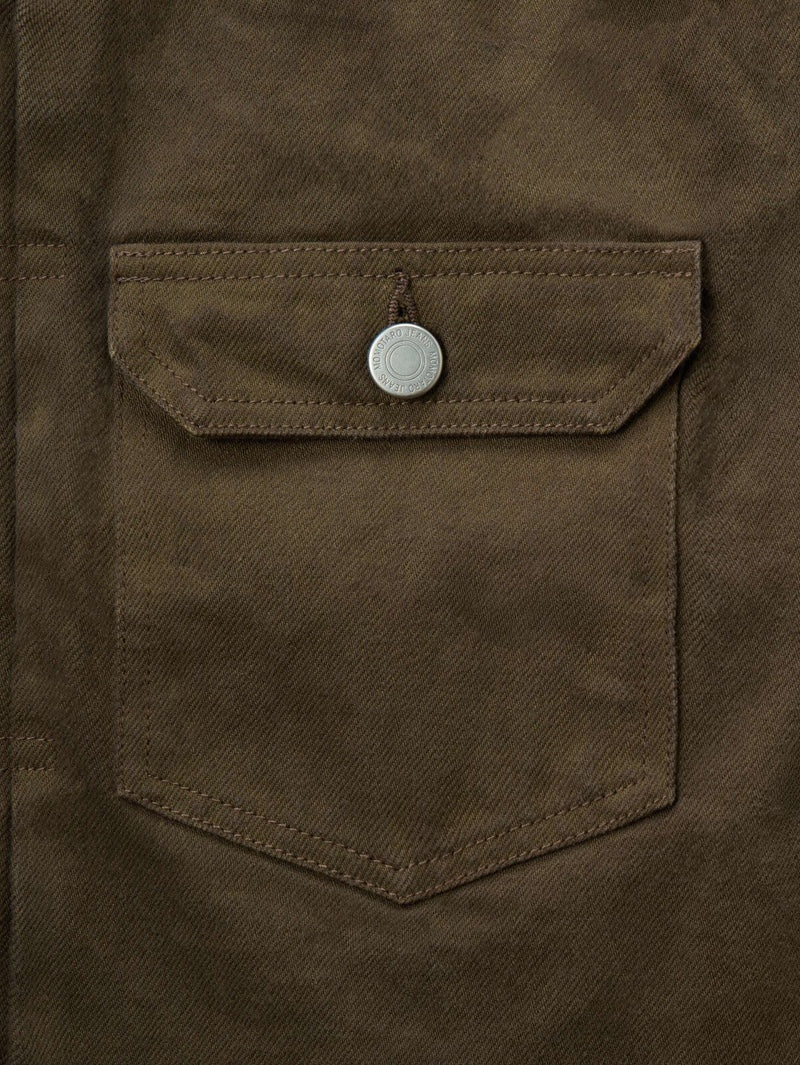 Momotaro MMGJ6004 #002 DENIM Jacket - MOSS - Mildblend Supply Co