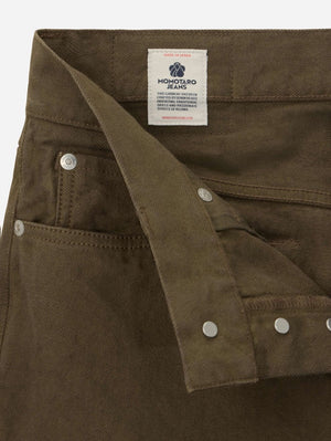 Momotaro MMJZ6403 #100 STRAIGHT - MOSS-BUTTON FLY