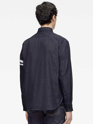 Momotaro MMLS3001 Triple Stitch Denim Shirt SP