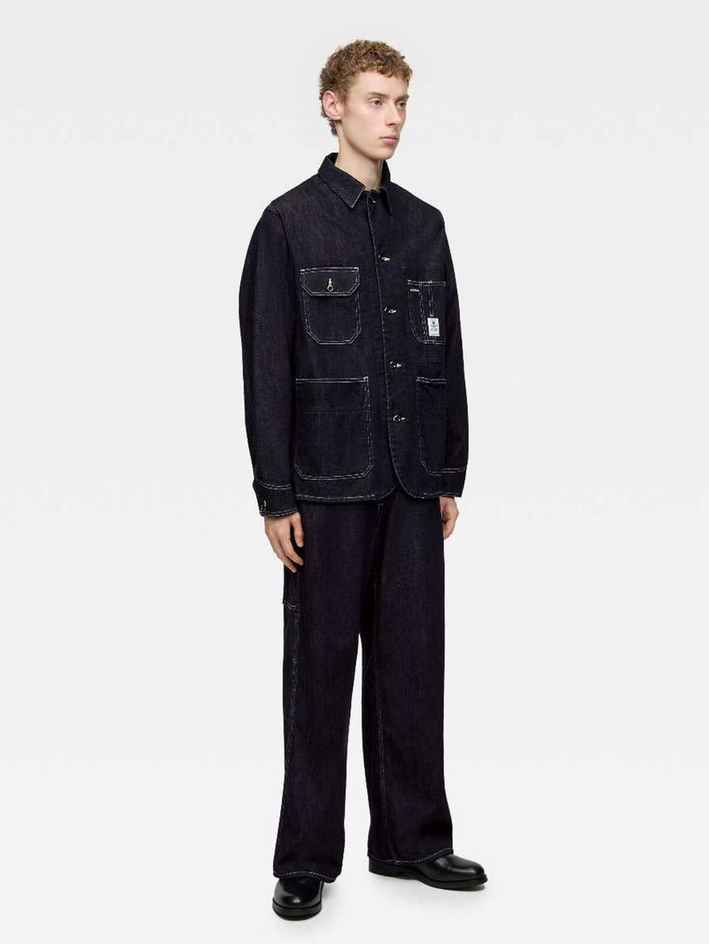 Momotaro MMOT6300 Indigo Denim Coverall