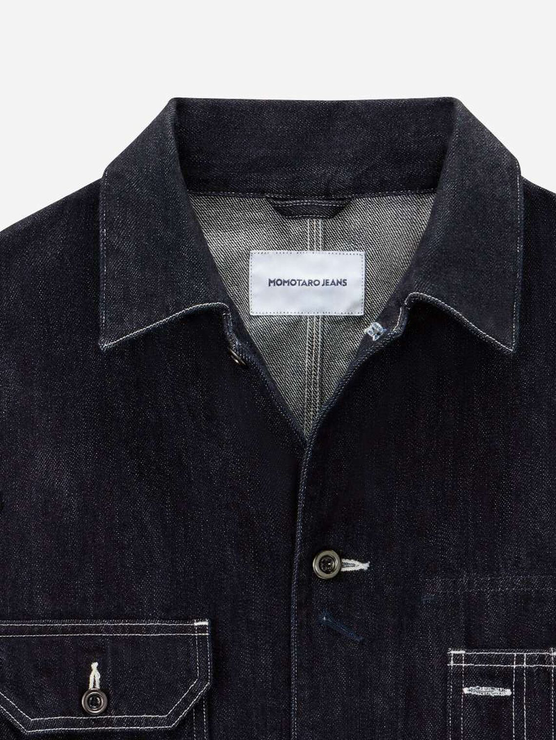 Momotaro MMOT6300 Indigo Denim Coverall