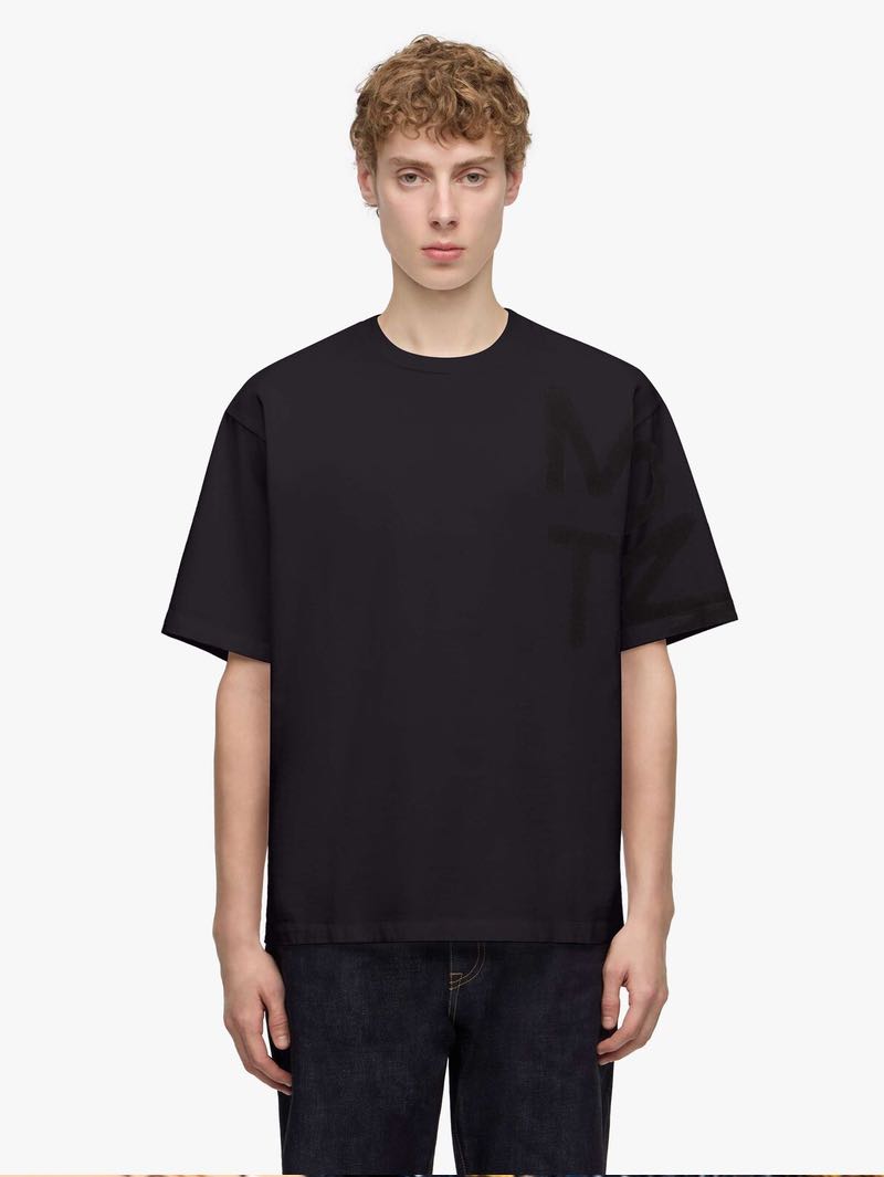 Momotaro MMTS6027 Black ZIMBABWE COTTON S/S TEE