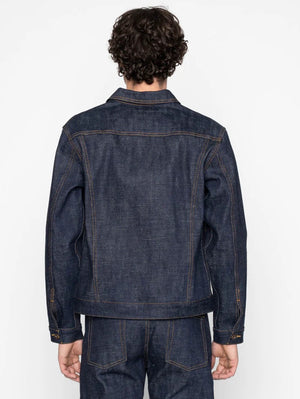Naked & Famous Denim Indigo Brawler Selvedge Denim Jacket