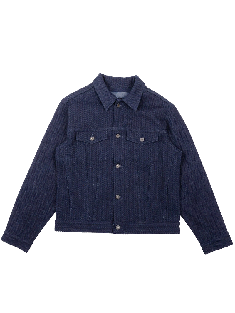 Naked & Famous Denim Indigo Sugiaya Denim Jacket