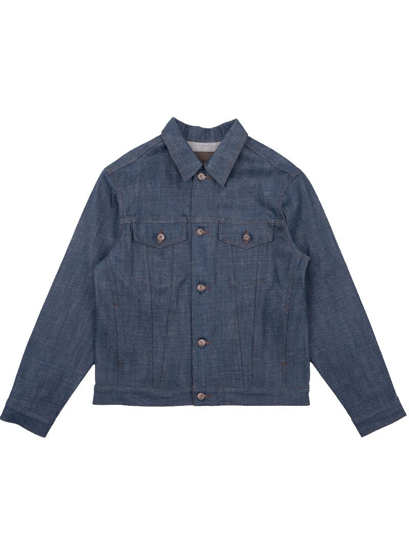 Naked & Famous Denim Kawataro Selvedge Denim Jacket Indigo