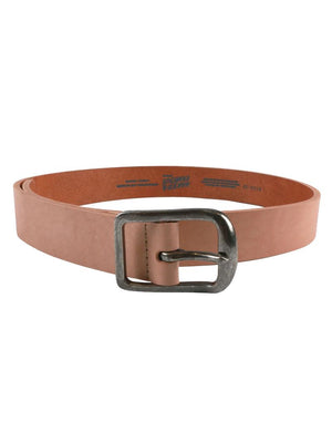Naked & Famous Denim Natural Tan ThickBelt 7mm Leather