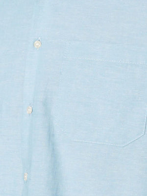 Naked & Famous Denim Pale Blue True Shirt Selvedge Chambray Shirt