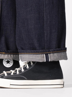 Naked & Famous Denim Strong Guy - Sea Island Selv. - Indigo