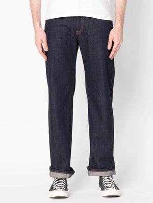 Naked & Famous Denim Strong Guy - Sea Island Selv. - Indigo