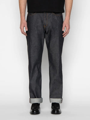 Naked & Famous  Denim Strong Guy Dia De Los Muertos Bat Selvedge Indigo