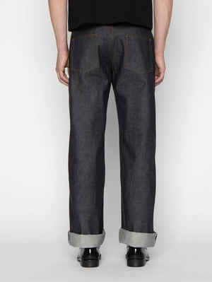 Naked & Famous  Denim Strong Guy Dia De Los Muertos Bat Selvedge Indigo