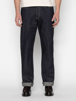 Naked & Famous Denim True Guy - Foxfibre (r) Green Weft - Indigo