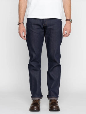 Naked & Famous Denim True Guy Coffee Dye Selvedge Indigo Jeans