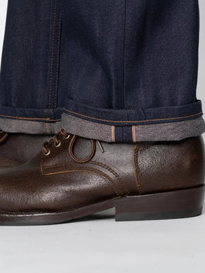 Naked & Famous Denim True Guy Coffee Dye Selvedge Indigo Jeans