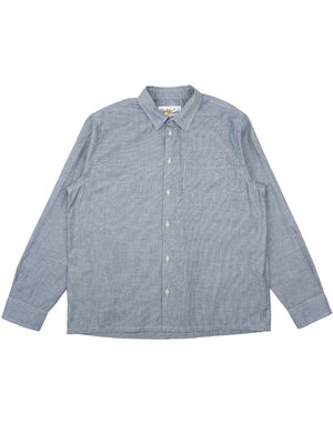 Naked & Famous Denim True Shirt The Indigo Stripe Selvedge