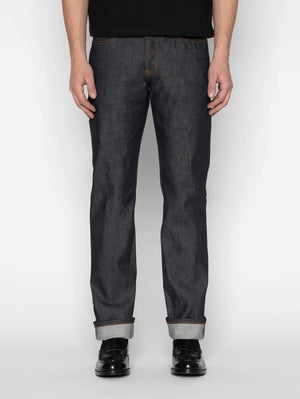 Naked & Famous  Denim Weird Guy Dia De Los Muertos Bat Selvedge Indigo