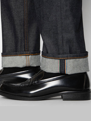 Naked & Famous  Denim Weird Guy Dia De Los Muertos Bat Selvedge Indigo