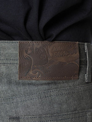 Naked & Famous Denim True Guy Haunted Forest Selvedge Forest
