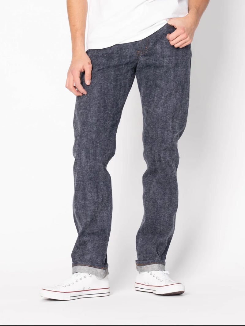 Naked & Famous Denim Weird Guy Max Brush Selvedge