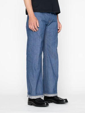 Naked & Famous Strong Guy Blue Cat’s Pajamas Selvedge Jeans