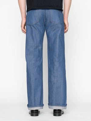 Naked & Famous Strong Guy Blue Cat’s Pajamas Selvedge Jeans