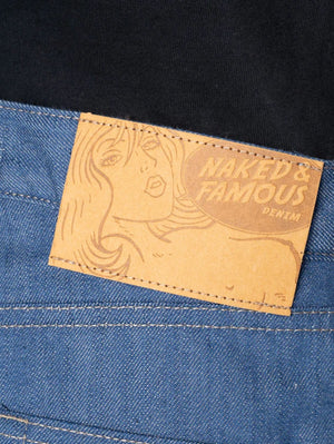 Naked & Famous True Guy Blue Cat’s Pajamas Selvedge Jeans