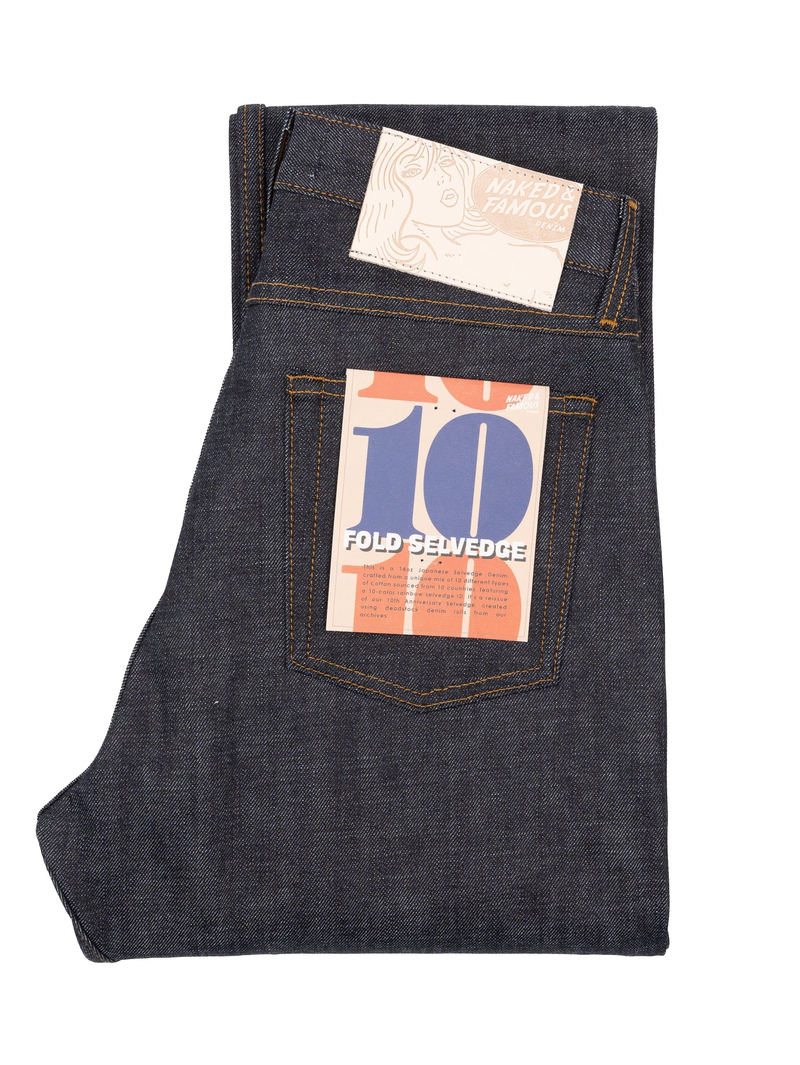Naked & Famous Strong Guy Tenfold Selvedge
