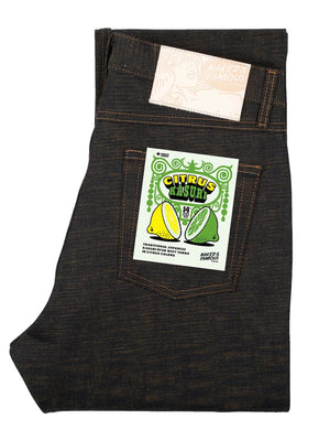 Naked & Famous True Guy - Citrus Kasuri Selvedge