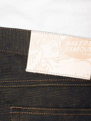 Naked & Famous True Guy - Citrus Kasuri Selvedge