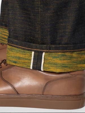 Naked & Famous True Guy - Citrus Kasuri Selvedge