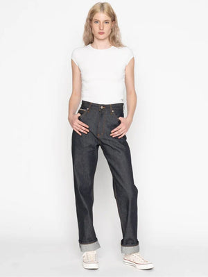 Naked & Famous True Girl Dia De Los Muertos Selved Jeans