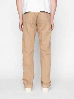 Naked & Famous True Guy Beige Selvedge Slacks