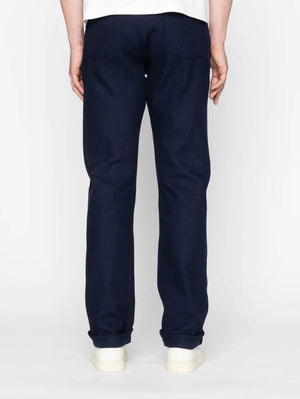 Naked & Famous True Guy Maekake Dobby Indigo