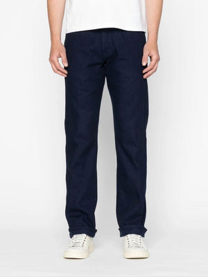 Naked & Famous True Guy Maekake Dobby Indigo